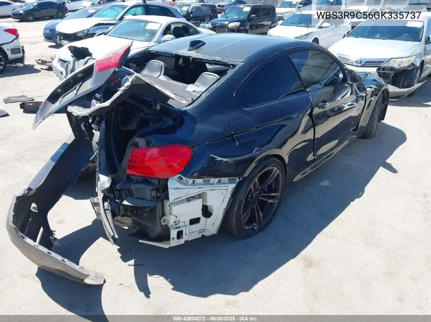 2016 BMW M4 VIN: WBS3R9C56GK335737 Lot: 42604272
