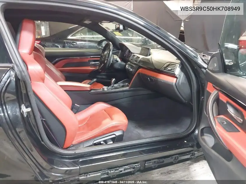 2017 BMW M4 VIN: WBS3R9C50HK708949 Lot: 41971645