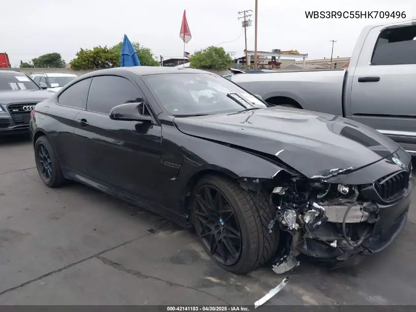 2017 BMW M4 VIN: WBS3R9C55HK709496 Lot: 42141183