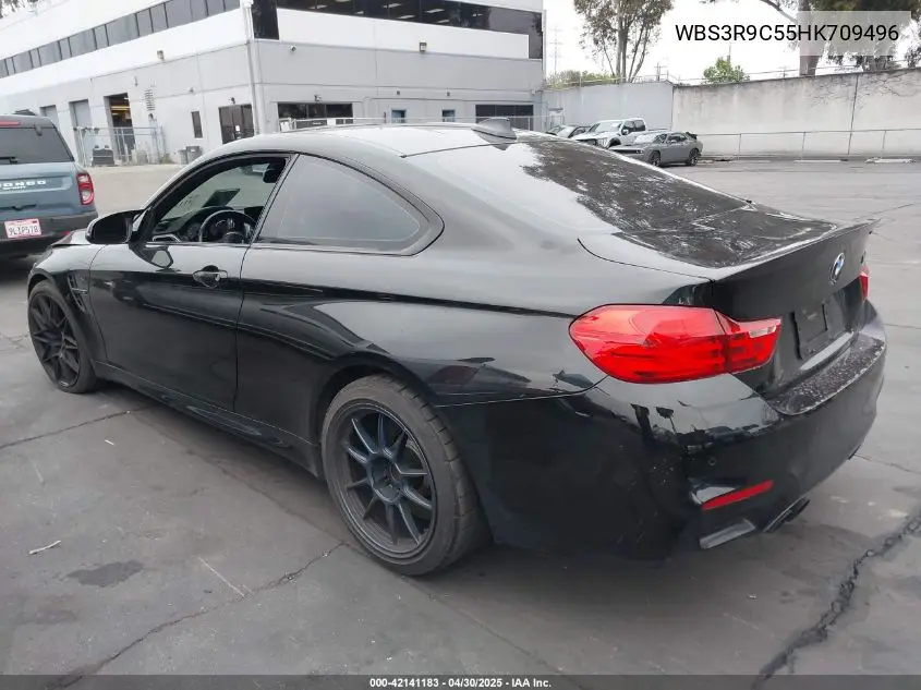 2017 BMW M4 VIN: WBS3R9C55HK709496 Lot: 42141183