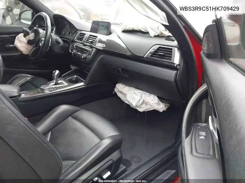 2017 BMW M4 VIN: WBS3R9C51HK709429 Lot: 42544521
