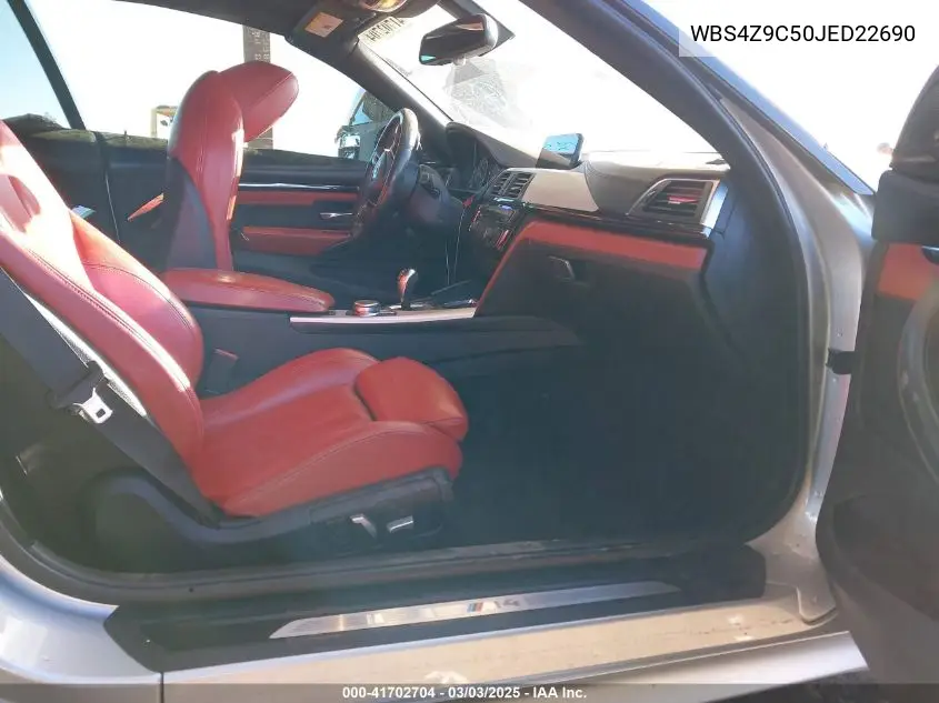 2018 BMW M4 VIN: WBS4Z9C50JED22690 Lot: 41702704