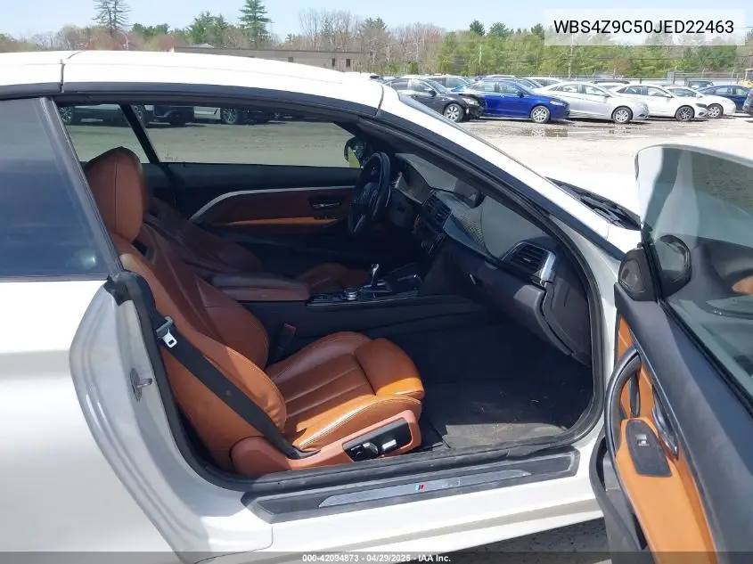 2018 BMW M4 VIN: WBS4Z9C50JED22463 Lot: 42094873