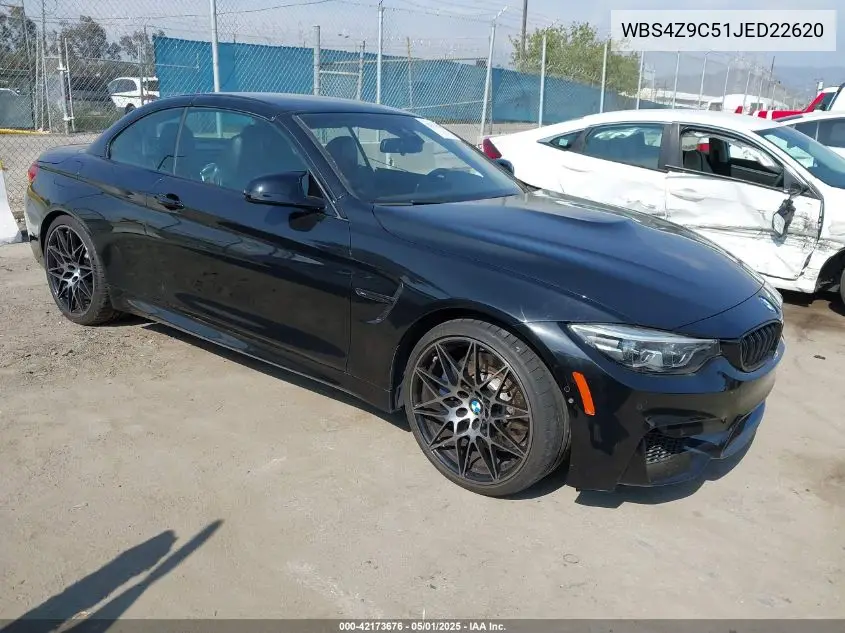 2018 BMW M4 VIN: WBS4Z9C51JED22620 Lot: 42173676