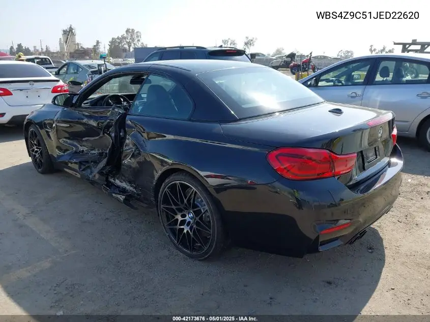 2018 BMW M4 VIN: WBS4Z9C51JED22620 Lot: 42173676
