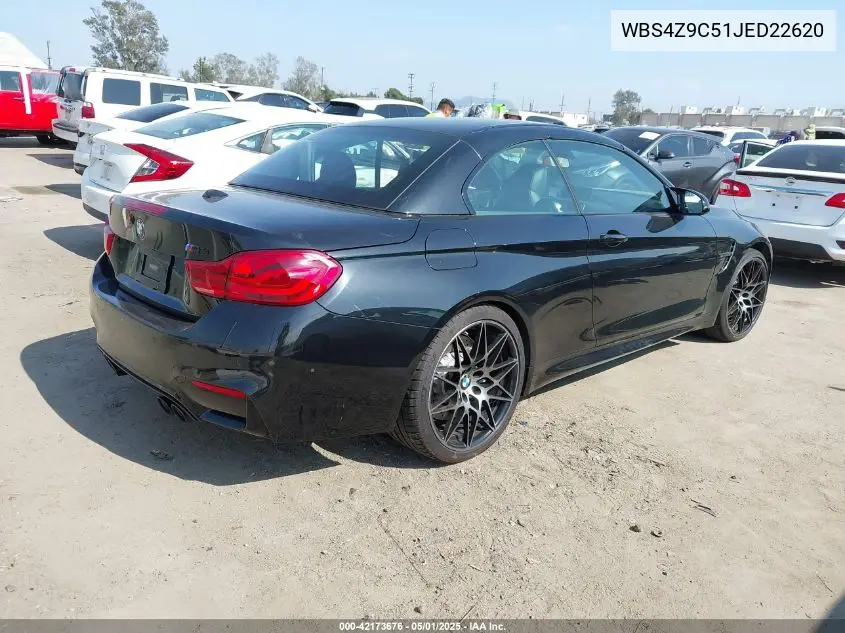 2018 BMW M4 VIN: WBS4Z9C51JED22620 Lot: 42173676