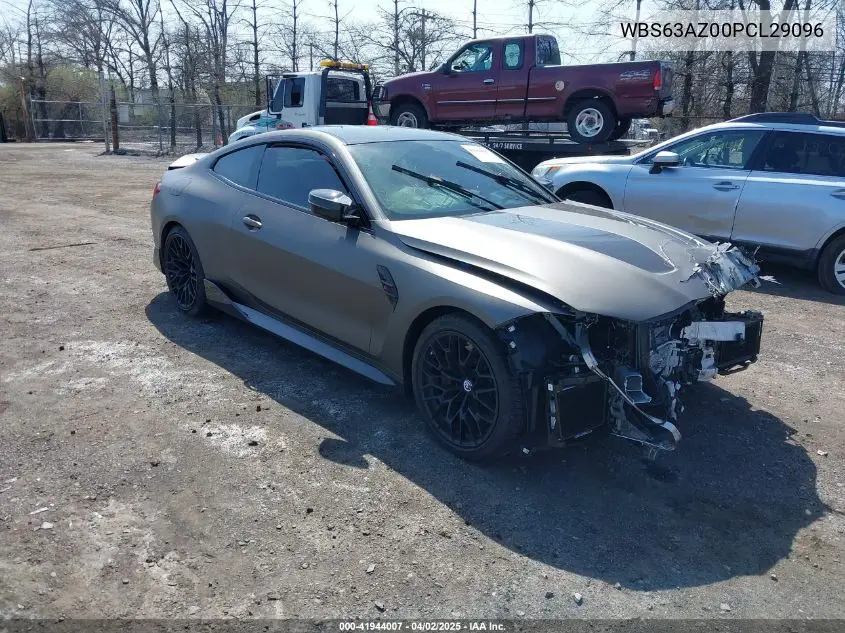 2023 BMW M4 Csl VIN: WBS63AZ00PCL29096 Lot: 41944007