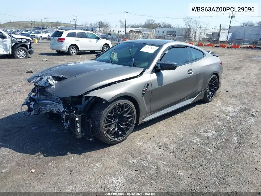 2023 BMW M4 Csl VIN: WBS63AZ00PCL29096 Lot: 41944007