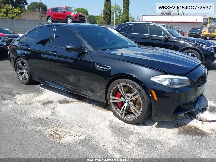 2013 BMW M5 VIN: WBSFV9C54DC772537 Lot: 41959448