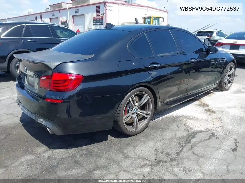 2013 BMW M5 VIN: WBSFV9C54DC772537 Lot: 41959448