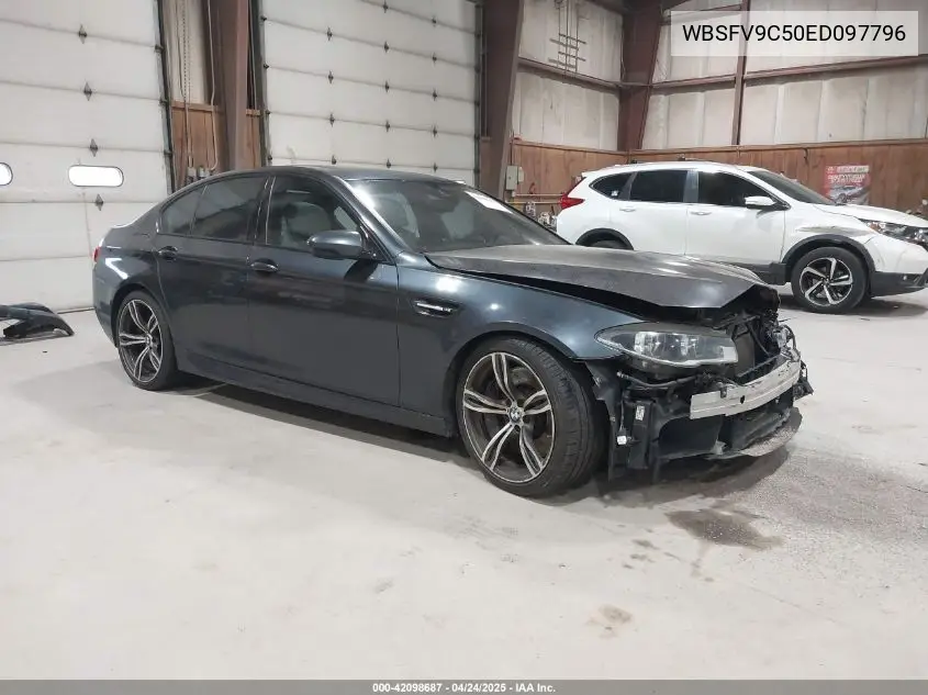 2014 BMW M5 VIN: WBSFV9C50ED097796 Lot: 42098687