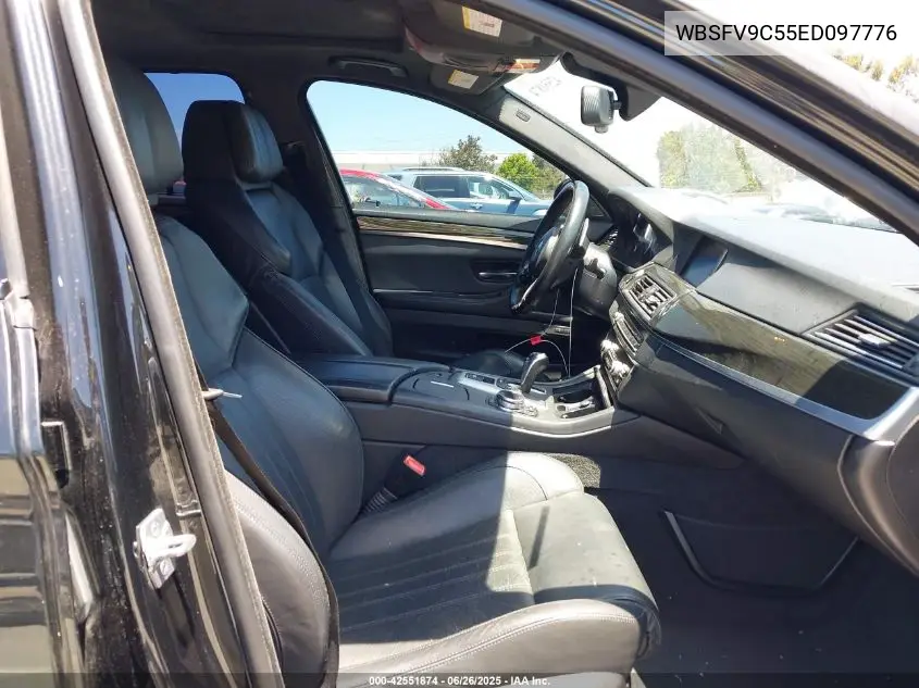 2014 BMW M5 VIN: WBSFV9C55ED097776 Lot: 42551874