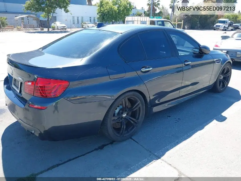 2014 BMW M5 VIN: WBSFV9C55ED097213 Lot: 42709893
