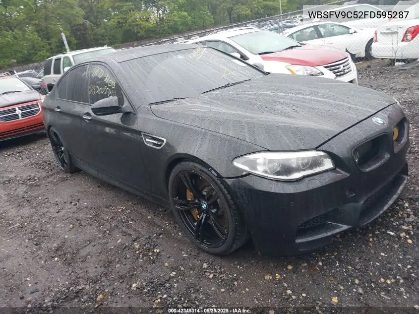 2015 BMW M5 VIN: WBSFV9C52FD595287 Lot: 42345314