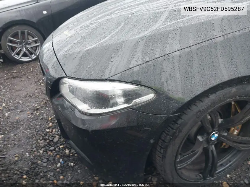 2015 BMW M5 VIN: WBSFV9C52FD595287 Lot: 42345314