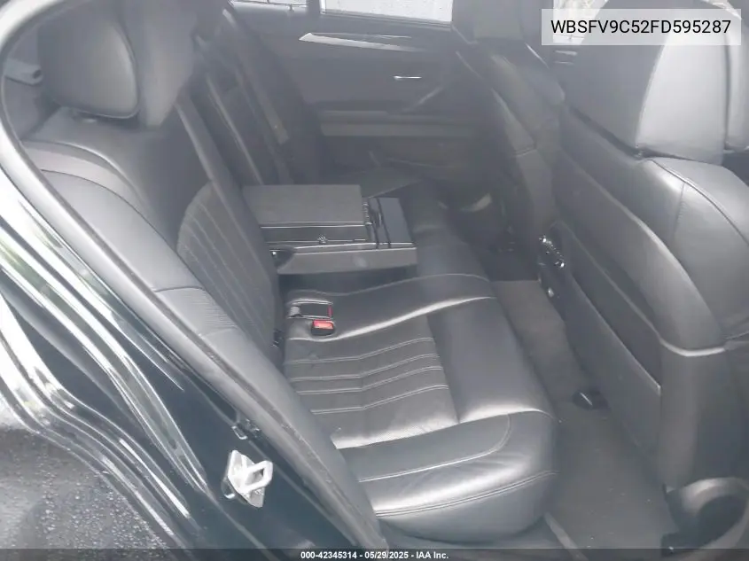 2015 BMW M5 VIN: WBSFV9C52FD595287 Lot: 42345314
