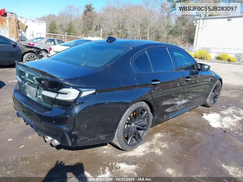 2018 BMW M5 VIN: WBSJF0C55JB283097 Lot: 41632890