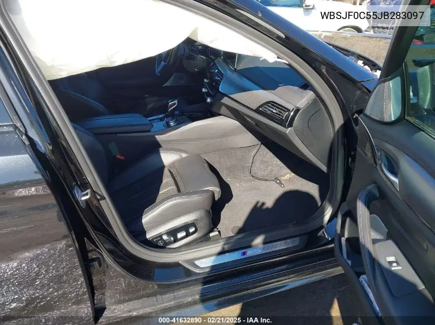 2018 BMW M5 VIN: WBSJF0C55JB283097 Lot: 41632890