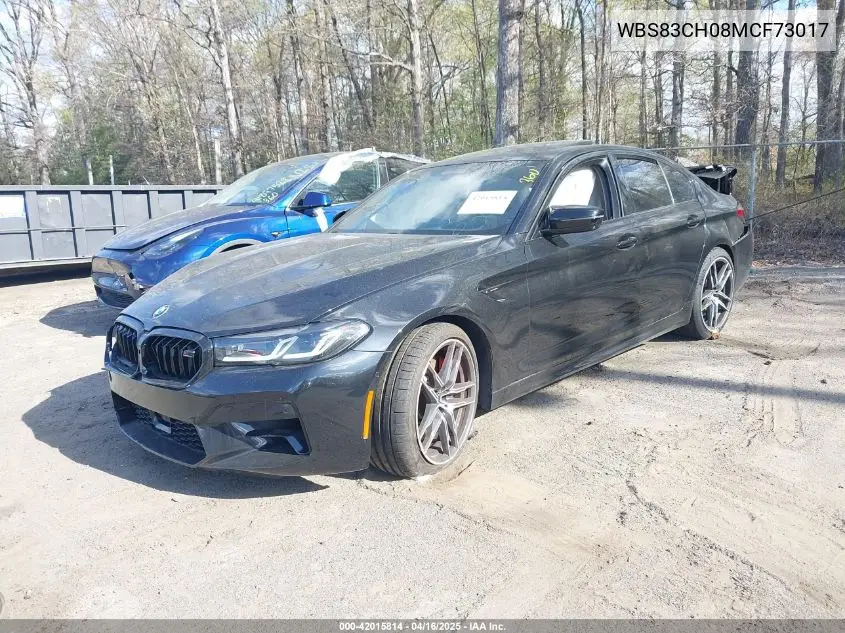 2021 BMW M5 VIN: WBS83CH08MCF73017 Lot: 42015814