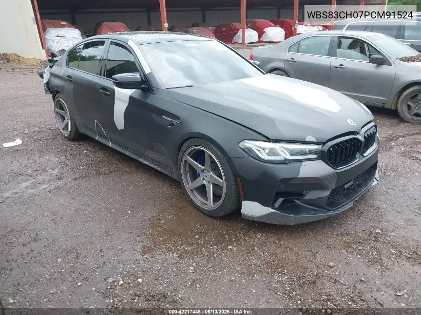 2023 BMW M5 VIN: WBS83CH07PCM91524 Lot: 42217446