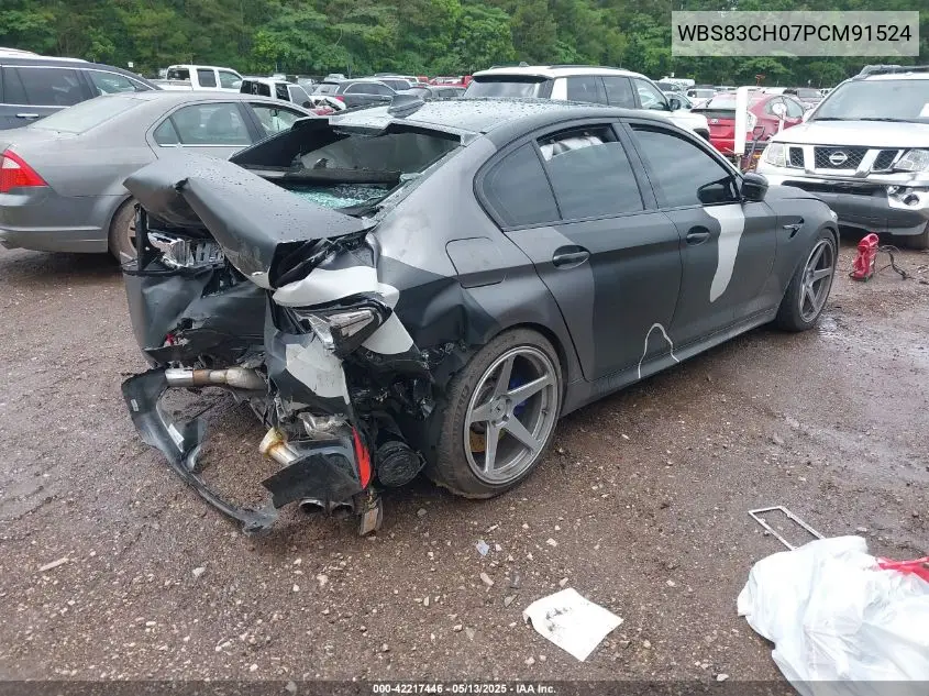 2023 BMW M5 VIN: WBS83CH07PCM91524 Lot: 42217446