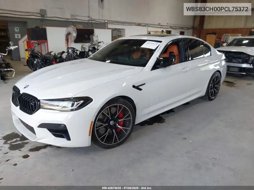 2023 BMW M5 VIN: WBS83CH00PCL75372 Lot: 42670038