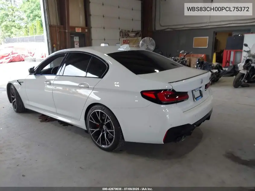 2023 BMW M5 VIN: WBS83CH00PCL75372 Lot: 42670038