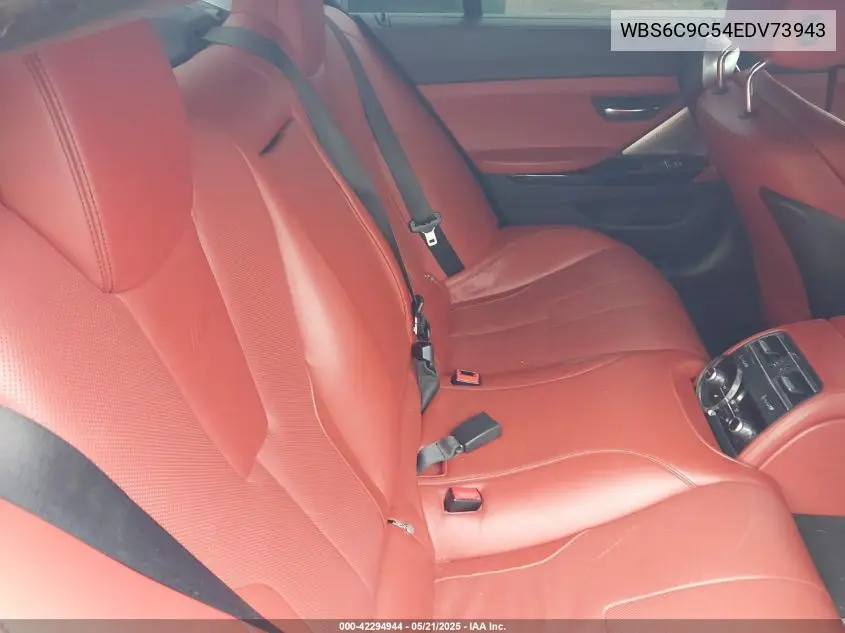 2014 BMW M6 Gran Coupe VIN: WBS6C9C54EDV73943 Lot: 42294944