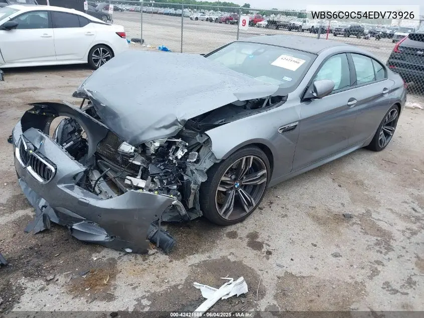 2014 BMW M6 Gran Coupe VIN: WBS6C9C54EDV73926 Lot: 42421586