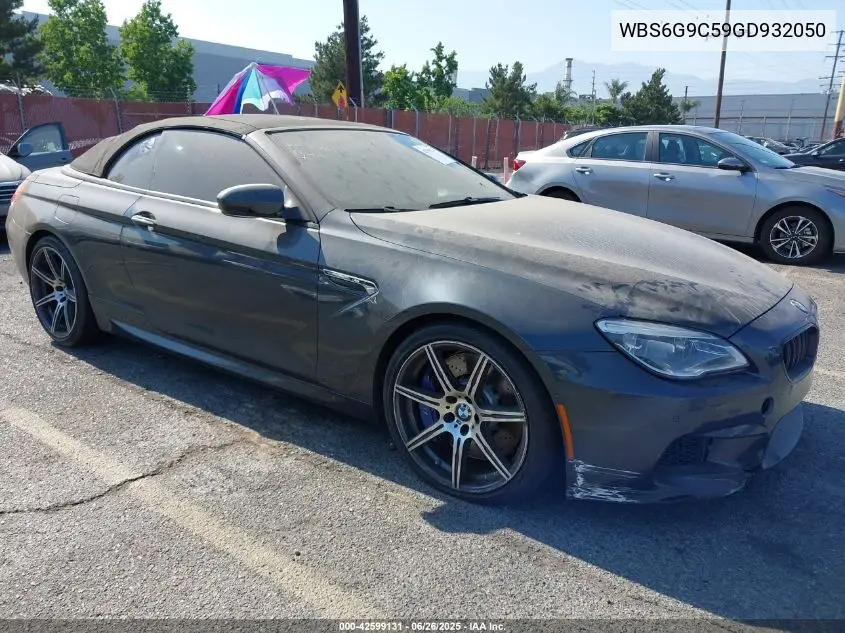2016 BMW M6 VIN: WBS6G9C59GD932050 Lot: 42599131
