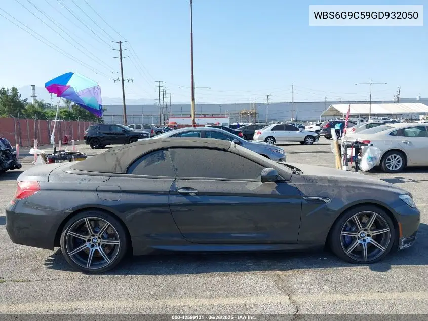 2016 BMW M6 VIN: WBS6G9C59GD932050 Lot: 42599131
