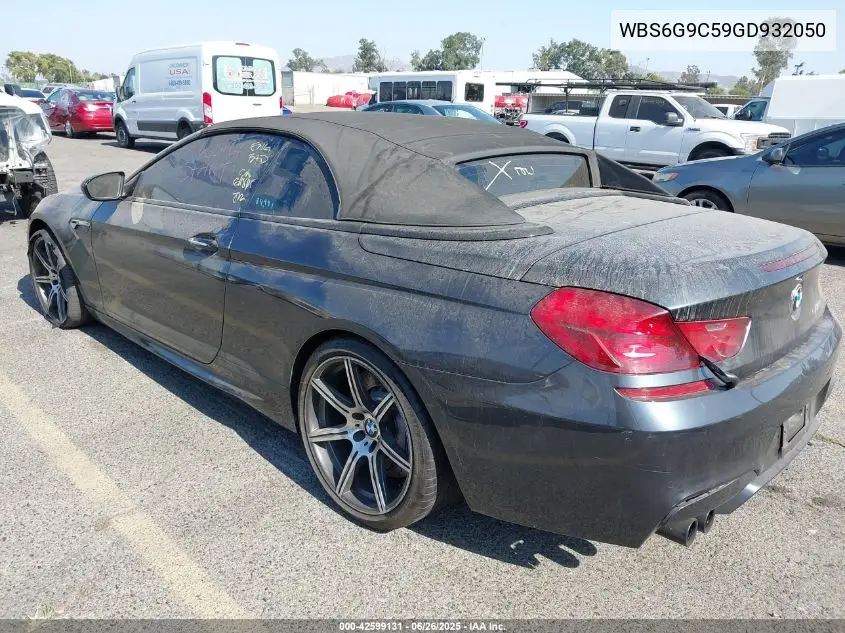 2016 BMW M6 VIN: WBS6G9C59GD932050 Lot: 42599131