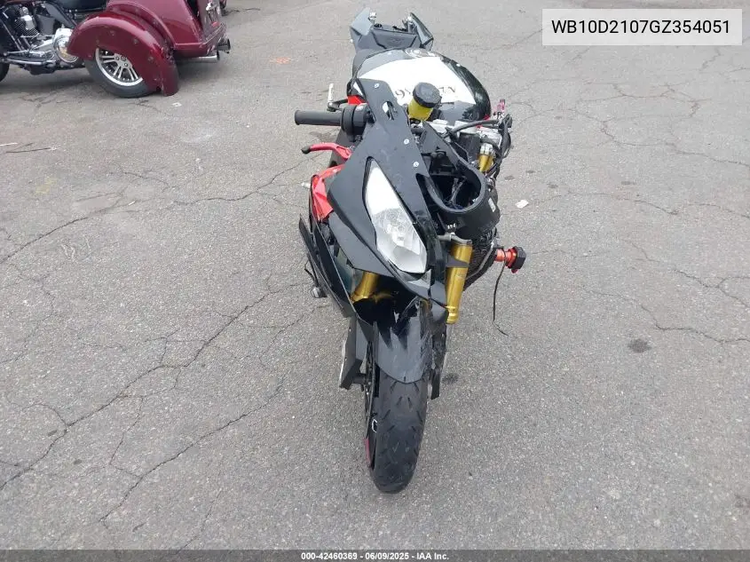 2016 BMW S 1000 Rr VIN: WB10D2107GZ354051 Lot: 42460369