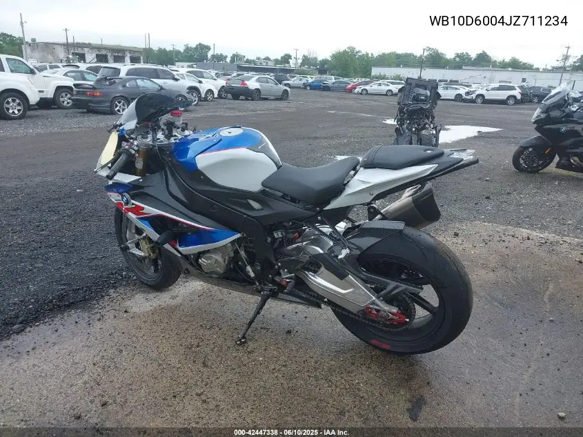 2018 BMW S 1000 Rr VIN: WB10D6004JZ711234 Lot: 42447338