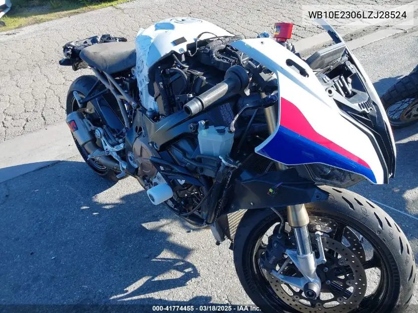 2020 BMW S 1000 Rr VIN: WB10E2306LZJ28524 Lot: 41774455