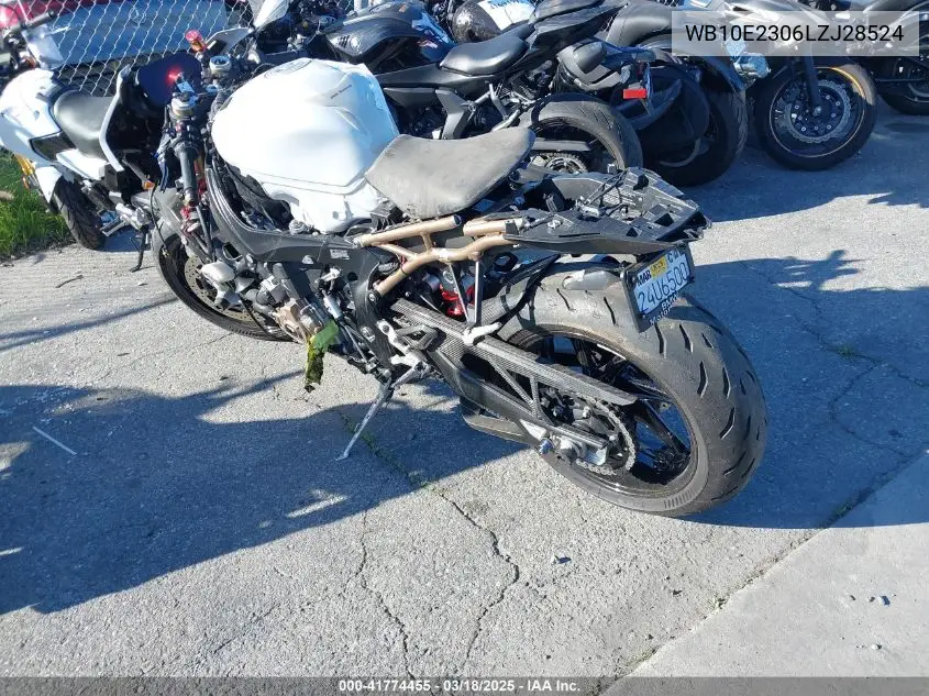 2020 BMW S 1000 Rr VIN: WB10E2306LZJ28524 Lot: 41774455