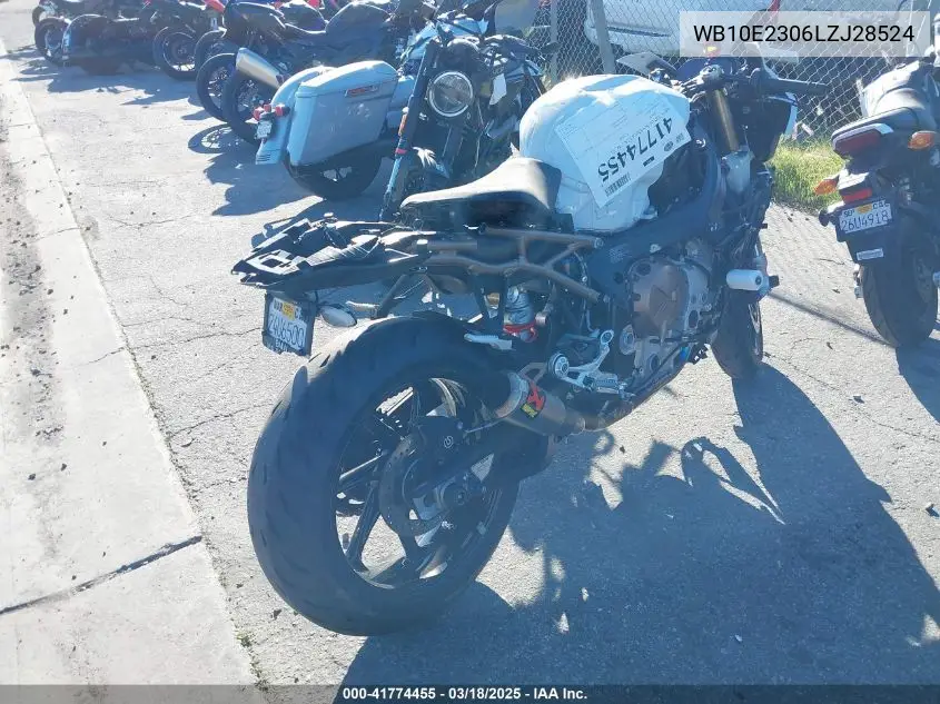 2020 BMW S 1000 Rr VIN: WB10E2306LZJ28524 Lot: 41774455