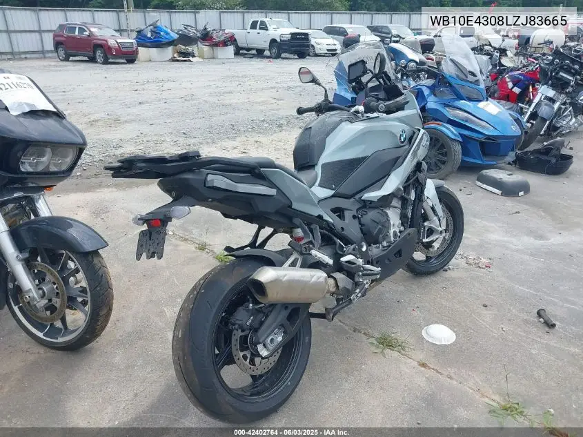 2020 BMW S 1000 Xr VIN: WB10E4308LZJ83665 Lot: 42402764