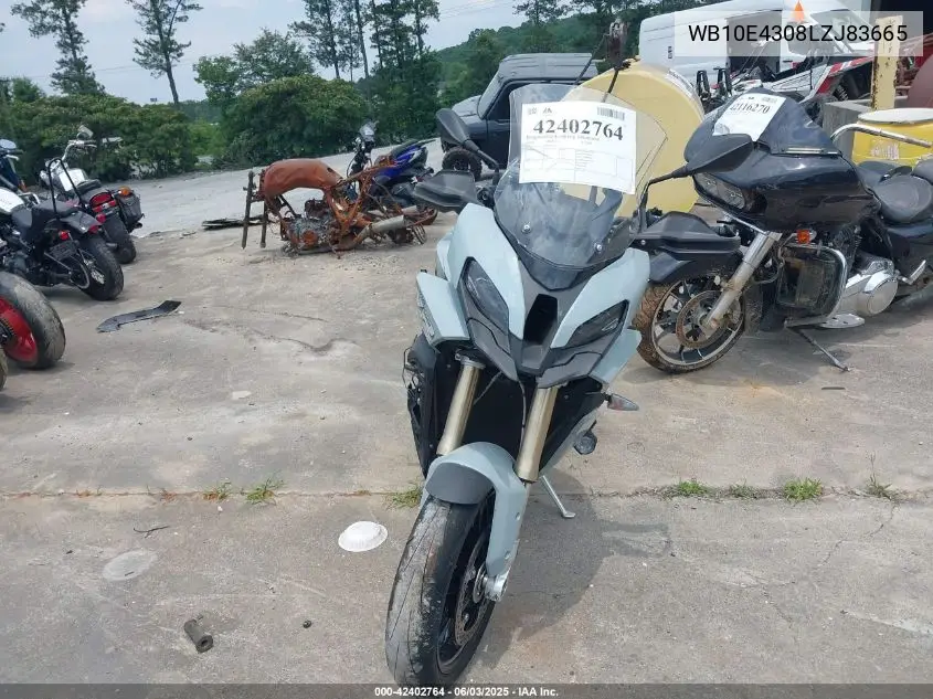 2020 BMW S 1000 Xr VIN: WB10E4308LZJ83665 Lot: 42402764