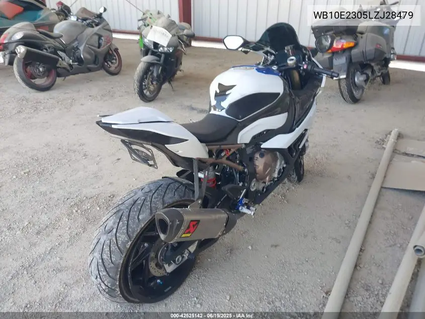 2020 BMW S 1000 Rr VIN: WB10E2305LZJ28479 Lot: 42525142