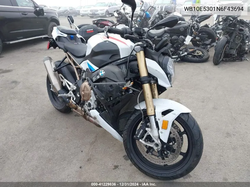 2022 BMW S 1000 R VIN: WB10E5301N6F43694 Lot: 41229836