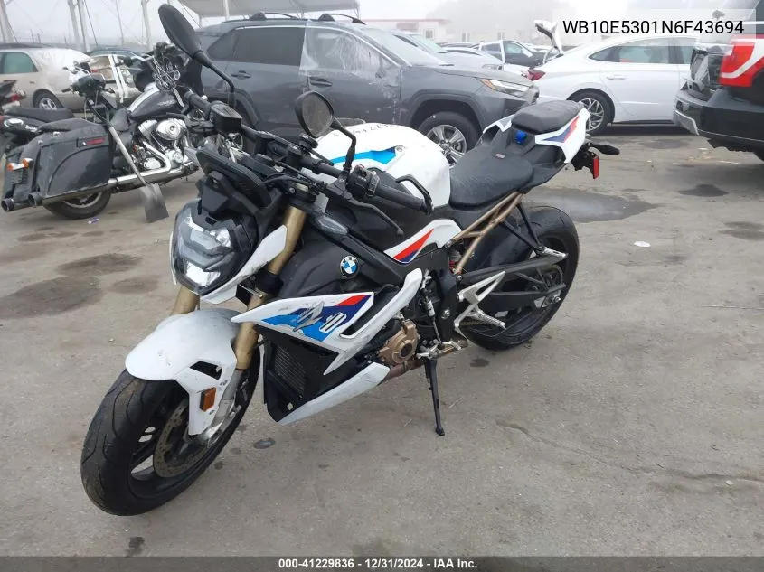 2022 BMW S 1000 R VIN: WB10E5301N6F43694 Lot: 41229836