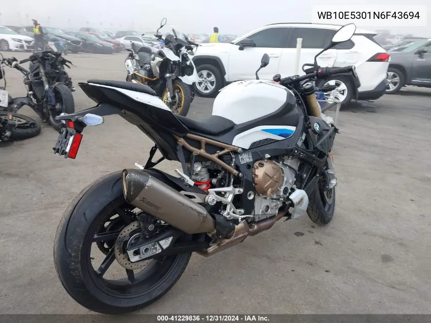 2022 BMW S 1000 R VIN: WB10E5301N6F43694 Lot: 41229836