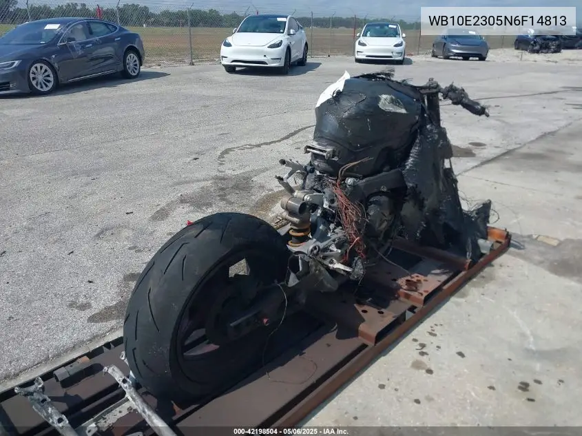 2022 BMW S 1000 Rr VIN: WB10E2305N6F14813 Lot: 42198504