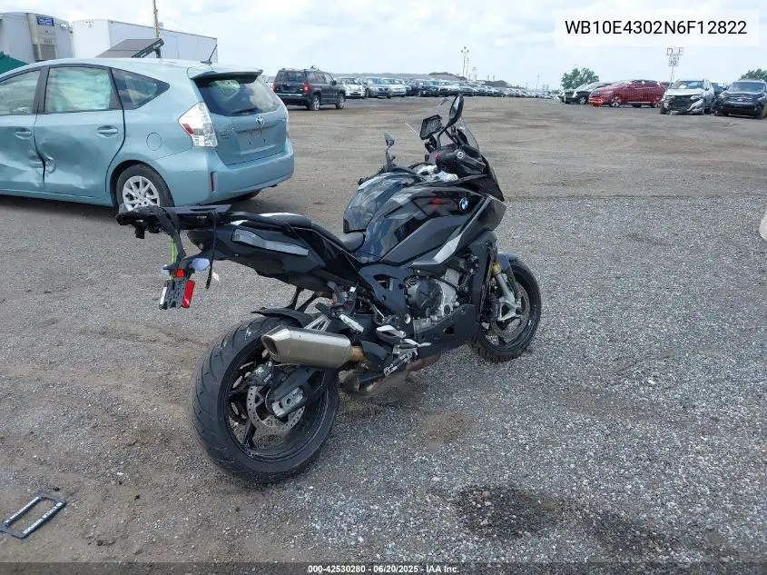 2022 BMW S 1000 Xr VIN: WB10E4302N6F12822 Lot: 42530280