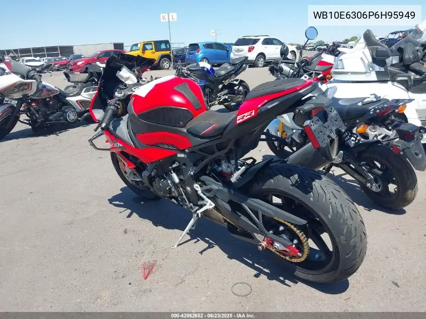 2023 BMW S 1000 Rr VIN: WB10E6306P6H95949 Lot: 42562652