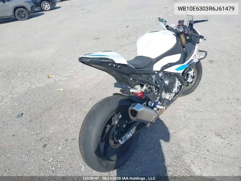 2024 BMW S 1000 Rr VIN: WB10E6303R6J61479 Lot: 12329147