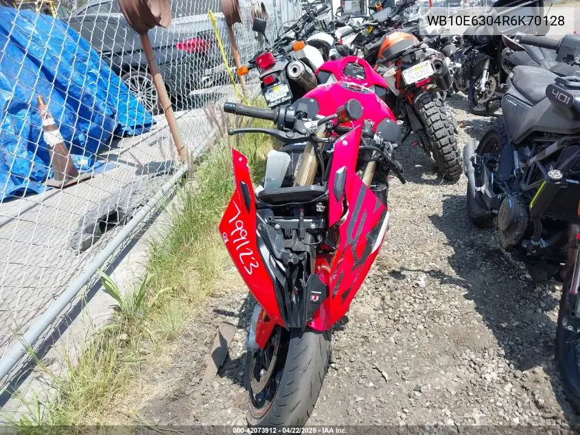 2024 BMW S 1000 Rr VIN: WB10E6304R6K70128 Lot: 42073912
