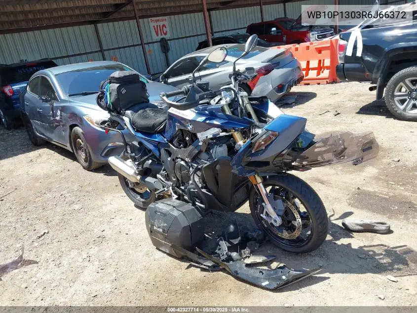 2024 BMW S 1000 Xr VIN: WB10P1303R6J66372 Lot: 42327714