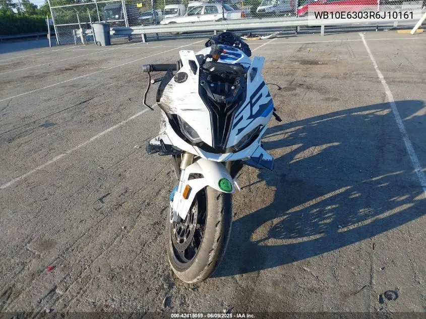 2024 BMW S 1000 Rr VIN: WB10E6303R6J10161 Lot: 42415059